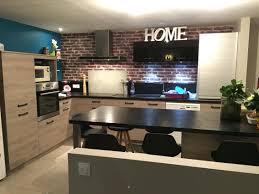 Cuisine Chabert Duval Bois Flotte Laque Noir Amenagement Cuisine Cuisine Chabert Duval Cuisine