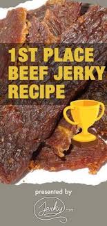 Step one the best way to make jerky is using a food dehydrator, and the best ones have fans in them. 1st Place Beef Jerky Recipe Beef Jerky Recipes Jerky Recipes Venison Jerky Recipe