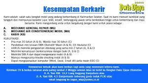 Loker dihandil bakti bjm hari ini / loker dihandil bakti bjm hari ini loker dihandil bakti bjm hari ini info lowongan kerja daerah banjarmasin photos facebook seperti apa situasi masjidil haram saat ini pada artikel kali ini : Peluang Kerja Di Dwijaya Otomotive Banjarmasin Post