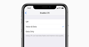 Informationen Zu Den Lte Optionen Ihres Iphone Apple Support