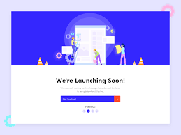 Coming Soon Web Page Under Construction Website Website Launch Idea Wix Templates