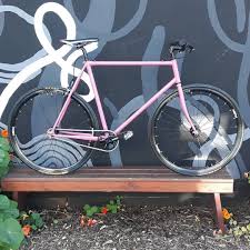 Columbus Cromor At Its Best Racebicycle Fixie Singlespeed Erikaviolett Steelisreal Fahrradmanufakturgebruderhoing Hannoverlind Bicycle Fixie Columbus