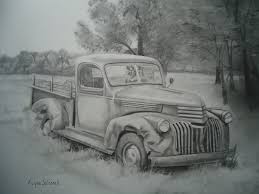 Realistic drawings watercolor pencils landscape drawings pencil portrait barn drawing pencil drawings drawings scenery art. Pencil Drawings Of Old Trucks Yahoo Search Results Car Drawings Old Trucks Pencil Drawings