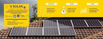 We provide one stop solution for solar power system include consultancy, design, supply, installation, testing & commissioning. X Solar Home Facebook