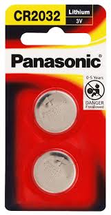 The panasonic cr2032 3v cell battery is used in remote car keys.compact yet powerful and lasts for several years. Panasonic 3v Lithium Battery 2032 2 Pack Noel Leeming