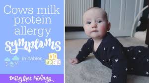 Introducing dairy to milk allergy infant : Cows Milk Protein Allergy Cmpa Symptoms In A Baby Dairy Free Fridays Youtube