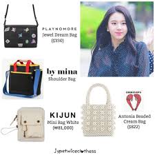 Twice S Fashion On Instagram Chaeyoung Bag Compilation Part 3 Playnomore Jewel Dream Bag 330 By Mina Shoulder Bag Kijun Mini Bag Whit Tas Gadis Korea
