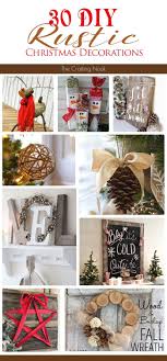 30 Diy Rustic Christmas Decorations For Your Inspiration Christmas Christmasdecoration Christmas Decorations Rustic Christmas Decorations Christmas Holidays