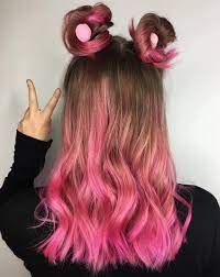 Collection by yolanda akayoyo morris. 32 Cute Dyed Haircuts To Try Right Now Pink Hair Dye Hair Color Pink Colored Hair Tips