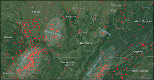 A magnitude 3.8 earthquake in montezuma near parke county, nine miles from the illinois border. Earthquake Kentucky Geological Survey University Of Kentucky