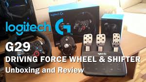 Logitech G29 Driving Force Wheel Shifter Unboxing And Review Ps4 Ps3 Pc Youtube