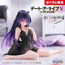 デート•ア•ライブV 時崎狂三 夜刀神十香 Desktop Cute フィギュア