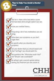 Patient Safety Checklist To Avoid Doctor Errors | Chh Law