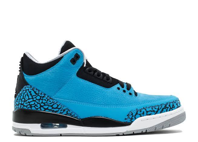 Air Jordan 3 Retro Powder Blue 47.5