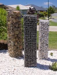 Resultado De Imagen De Gabion Cages Amenagement Jardin Decoration Jardin Jardin Contemporain