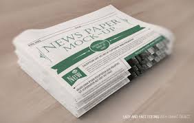 A mockup psd of a realistic newspaper to showcase your print news articles and editorial designs. 20 Awesome Free Premium Mockup Psd Files Design Templates For 2015