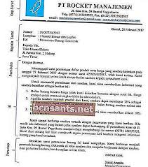 Mengetahui, kepala sekolah ketua osis smp negeri 2 pekanbaru. 17 Contoh Penawaran Barang Perkhidmatan Kerjasama Petua