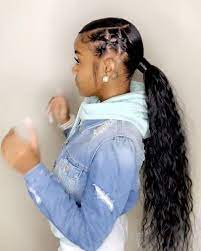 Pin On Natural Hairstyles Coiffure Naturelle Jolie Coiffure Coiffure Cheveux Long Facile