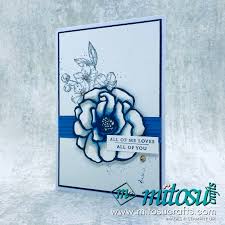 Card ideas you'll love with the new snow front stamp set. Beautiful Day Stamp Review Crew Mitosu Crafts