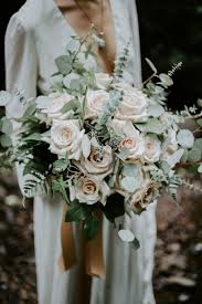 Beautiful Quicksand Blush Roses With Spiral Eucalyptus Seeded Eucalyptus Silver Dollar Euca Blush Bridal Bouquet Purple Bridal Bouquet Flower Bouquet Wedding