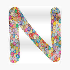 Marked by or showing unaffected simplicity · naivete. Alphabet N Posters Redbubble