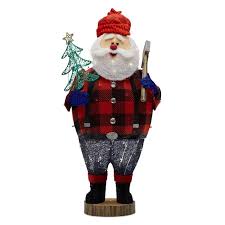 This is walmart 'xmas' by chace strickland on vimeo, the home for high quality videos and the people who love them. Holiday Time Prelit Lumberjack Santa Outdoor Christmas Decor 48 In Walmart Com Walmart Com