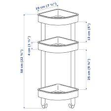 It was so versatile and made a great media unit on the wall. Brogrund Corner Wall Shelf Unit Stainless Steel 19x58 Cm Ikea