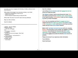 C2 proficient (cpe) formal and informal letters samples, useful phrases and tips. Ielts General Writing Task 1 Formal Letters Youtube