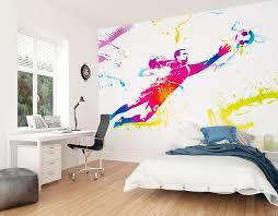 15% coupon applied at checkout save 15% with coupon. Diy Materials Ohpopsi Football Splash Paint Splashed Sport Wall Mural Wall Art Kisetsu System Co Jp