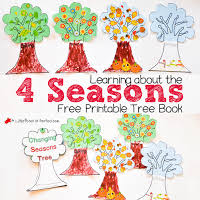 Learning About The 4 Seasons Cute Free Printable Tree Book