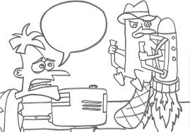 Meanwhile perry the platypus goes about his work as a secret agent. Free Printable Phineas And Ferb Coloring Pages For Kids