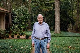 This made carter the 1stpresident in the united states to be born in a hospital. Jimmy Carter Is Now The Longest Living U S President The New York Times