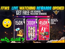 Free fire is the ultimate survival shooter game available on mobile. Pcv Rewards Event Free Fire Get Free Live Viewers Mil