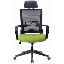 Impecgear Ergonomic Office Chair High Back Mesh With Adjustable Lumbar Support Headrest And Folded Mesh Back No Tools Need For Install Custom Color Seat Fabric Green W Headrest And Black Mesh Walmart Com Walmart Com