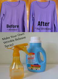 Diy Wrinkle Release Spray Alternative To Ironing Easy Life Hacks