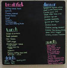 Eat Well Reduce Waste With A Menu Board Meal Planning Menus Trim Healthy Momma Eating Well
