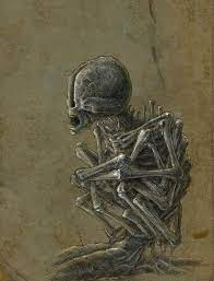 Los Dibujos Del Ilustrador Ruso Skirill Kirill Kirill Semenov Son Seres Que Habitan En El Lado Oscuro De Los Suenos Los Creepy Drawings Creepy Art Dark Art