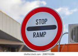 Ramp Sign Images Stock Photos Vectors Shutterstock