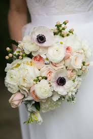Silk bridal bouquets starting at $10. Beautiful Wedding Bouquet Subtle Elegance Pink White Black Flowers The Wedding Playbook