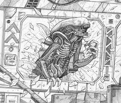 Alien Isolation By Daniel Jeffries Deviantart Com On Deviantart Alien Isolation Alien Art