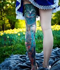 Alice in wonderland is such a complex tattoo design and requires great artistic work just as demonstrated in alice tattoo design below. 49 Cute Cartoon Style Tattoo Designs For Women Topofstyle Blog