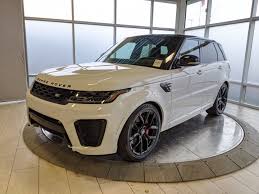 Big range and range rover sport both get special treatment. New 2021 Land Rover Range Rover Sport Svr L12558 Edmonton Alberta Go Auto