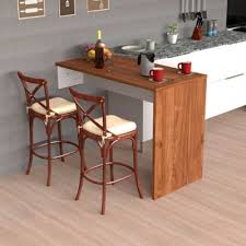 Barra tabla desayunador rústico madera. Barra Para Cocina Lia 90x120x60 Gales Blanco Homecenter Com Co