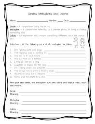 Fit To Be Fourth Similes Metaphors Idioms With A Freebie Figurative Language Worksheet Language Worksheets Similes And Metaphors