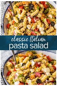 This Classic Italian Pasta Salad Recipe Is The Cold Pasta Salad You Need To Be Serv Cold Pasta Salad Recipes Italian Pasta Salad Recipe Easy Pasta Salad Recipe