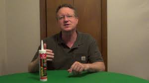 A small tube for a minor job or a large cartridge? Fast Drying Caulk Youtube