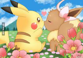 Pokemon Is Love Pokemon Is Life Cute Pokemon Wallpaper Pikachu And Eevee Cute Pikachu