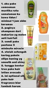 Pin Oleh Geraldine Elaine Di Skincare Bodycare Haircare Makeup Di 2020 Perawatan Rambut Alami Perawatan Rambut Rambut Alami