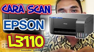 Cara Scan Printer Epson L3110 Youtube