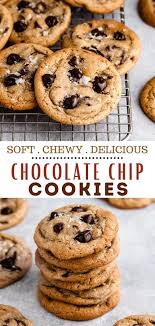 The Best Soft And Chewy Chocolate Chip Cookies A Must Try Recipe Chewy Chocolate Chip Cookies Chewy Chocolate Chip Baking Recipes Cookies